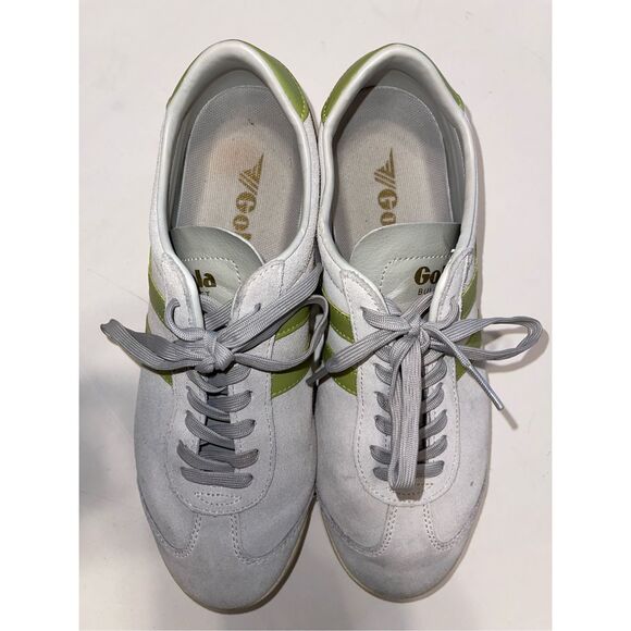 Gola Harrier Suede CMA192 Men's Size 11‎ Lifestyle Shoes Tan Retro Sneakers - Picture 3 of 8